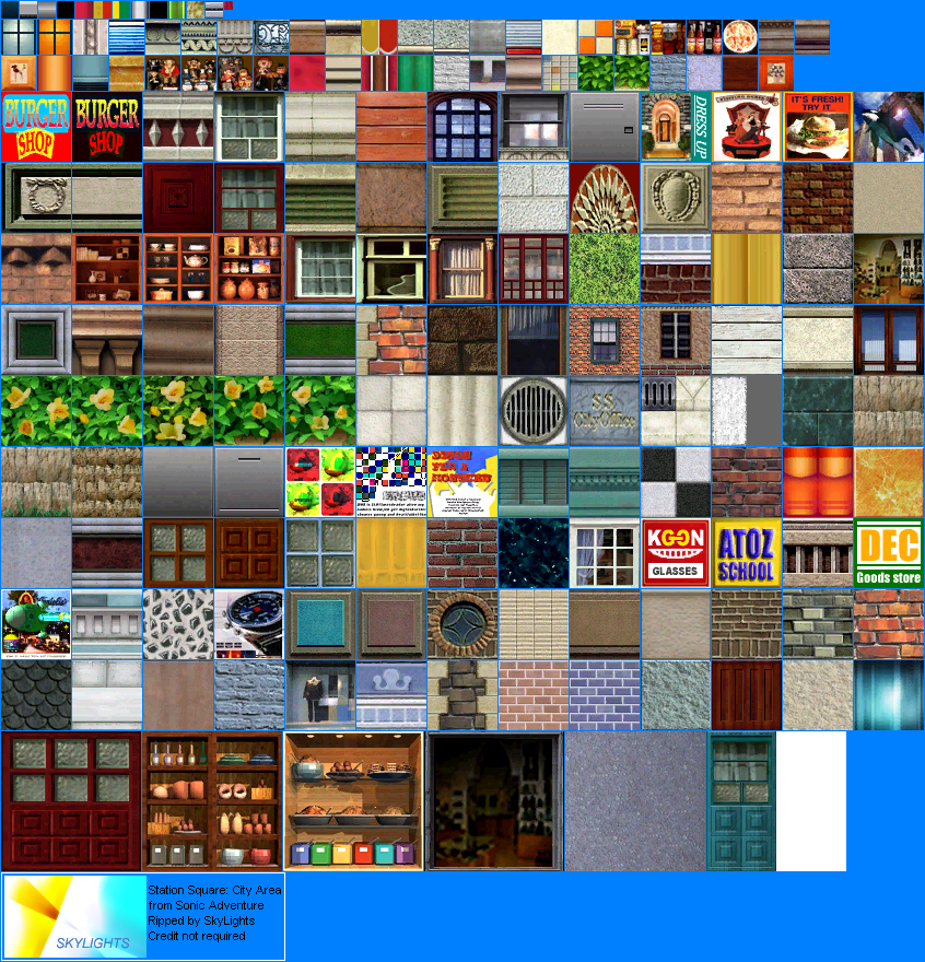 Pc Computer Sonic Adventure Dx Director S Cut Station Square The Textures Resource