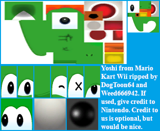 Mario Kart Wii - Yoshi