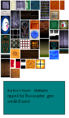 Nintendo 64 - Super Mario 64 - Big Boo's Haunt - The Textures Resource