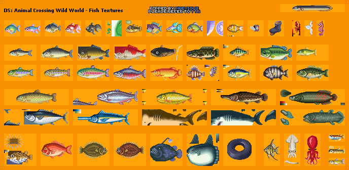 The Textures Resource - Full Texture View - Animal Crossing: Wild World