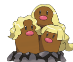 #051 Alolan Dugtrio