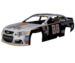 #88 Dale Earnhardt Jr. (Nationwide Throwback)