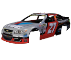 #27 Paul Menard (Valvoline/Menards Throwback)