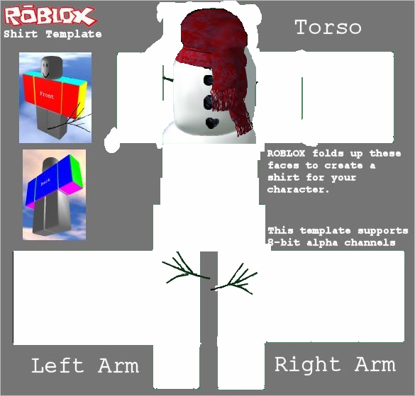 Pc Computer Roblox Snowman Shirt Top The Textures Resource - roblox snowman shirt