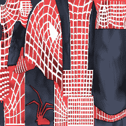 The Textures Resource - Full Texture View - Roblox - Spider-Man 2 Shirt