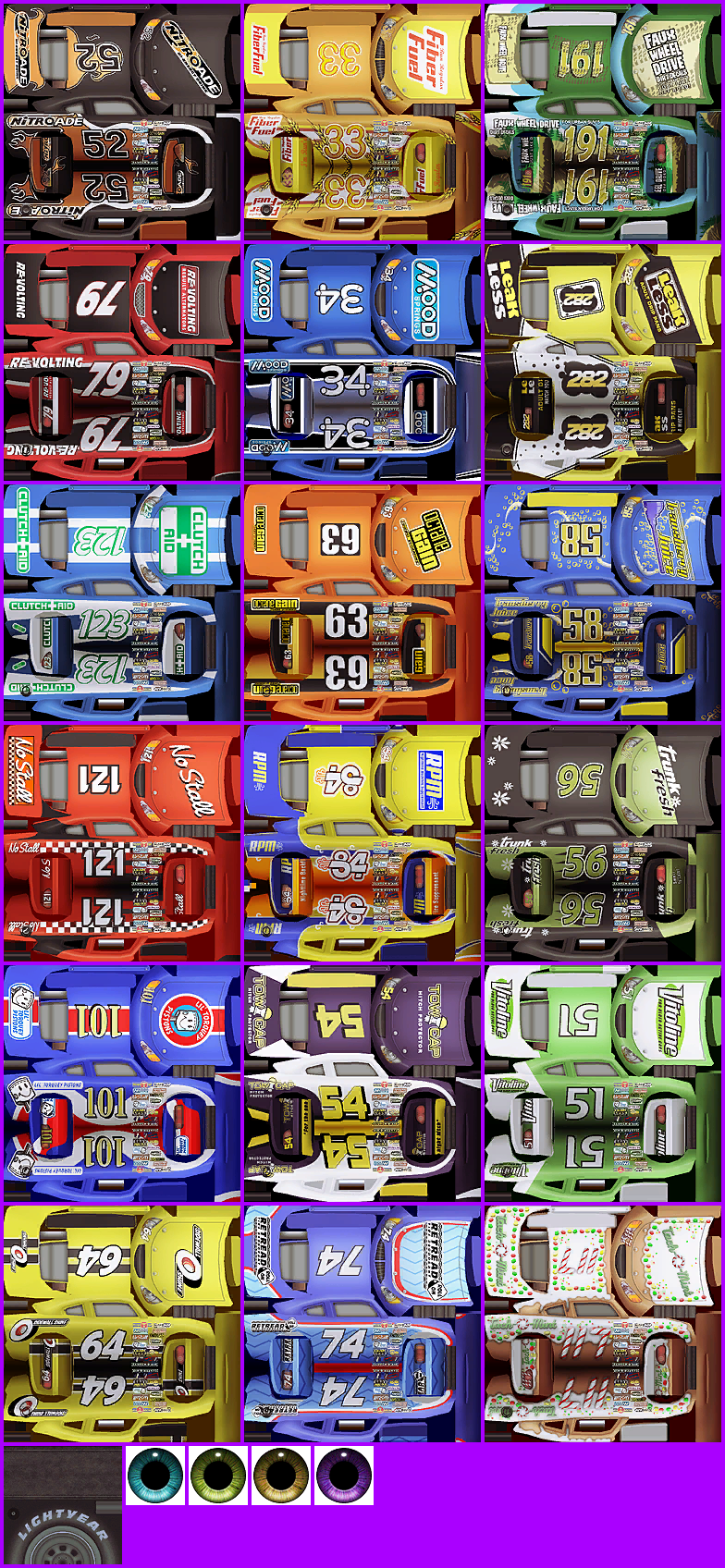 Cars - Piston Cup Racers