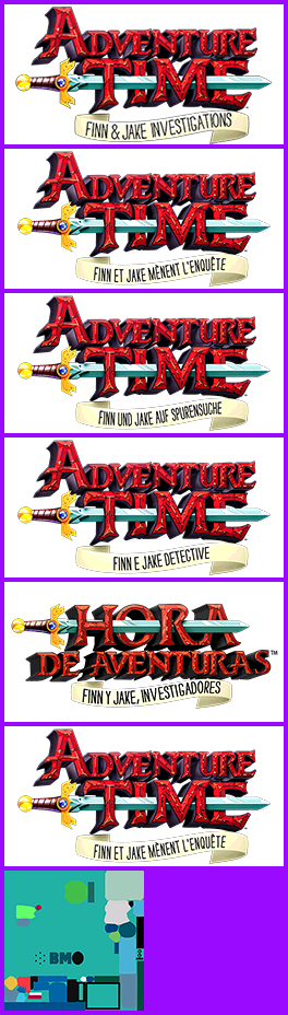 Adventure Time: Finn & Jake Investigations - HOME Menu Banner