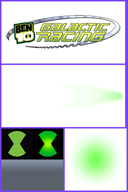 Ben 10: Galactic Racing - HOME Menu Banner