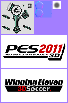 Pro Evolution Soccer 2011 3D / Winning Eleven 3D Soccer - HOME Menu Banner