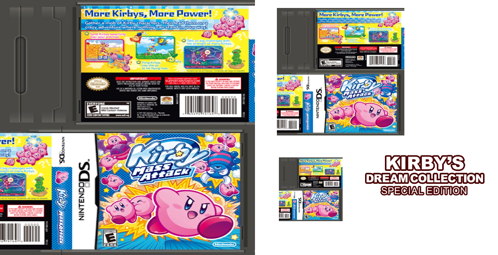 Wii - Kirby's Dream Collection - Kirby Mass Attack - The Textures Resource